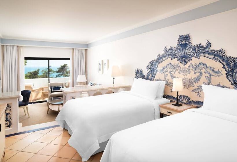 Deluxe Kamer met Uitzicht op Zee en Balkon, Pine Cliffs Hotel, A Luxury Collection Resort