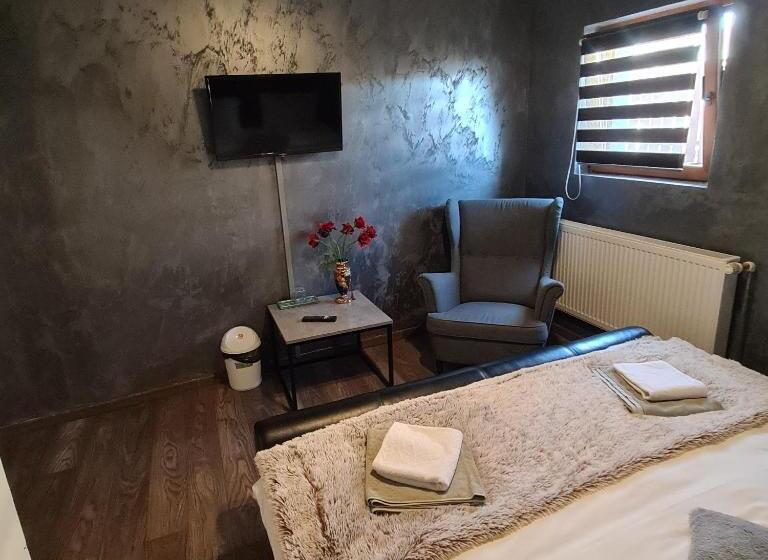 اتاق استاندارد با تخت بزرگ, Vila Estera Therme Balotesti