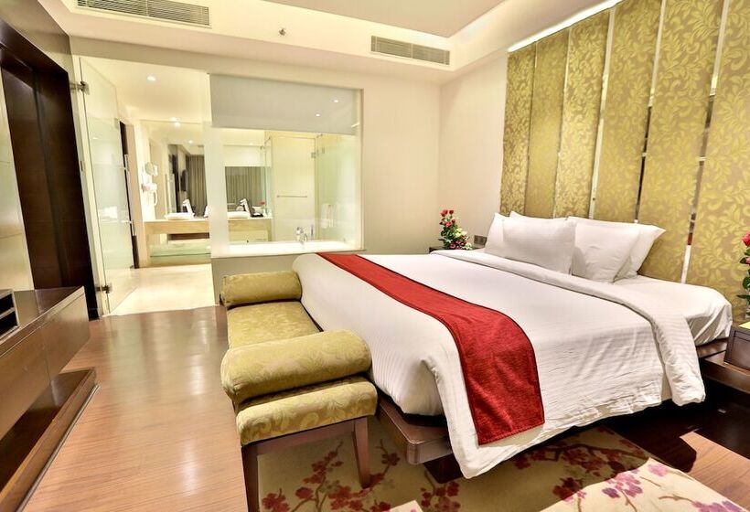带大床的豪华间, Royal Orchid Jaipur, Tonk Road