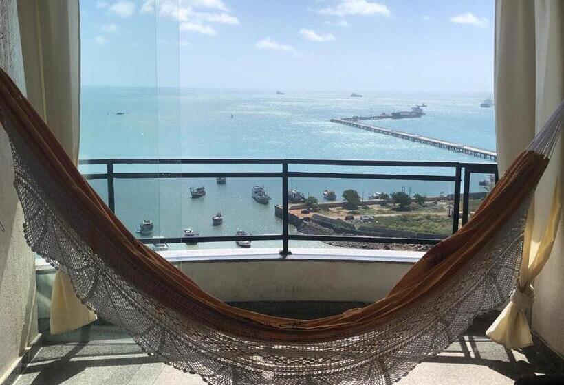 침실 1개 바다 전망 아파트, Flat Vista Completa Beira Mar