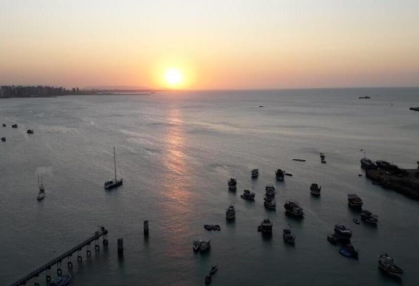 침실 1개 바다 전망 아파트, Flat Vista Completa Beira Mar