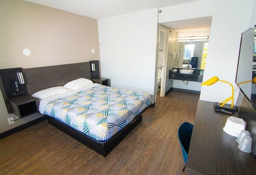 Номер Стандарт Адаптированный для Инвалидов, Motel 6 Lantana West Palm Beach, Fl