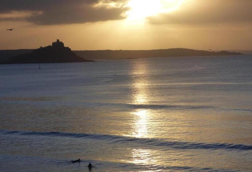 חדר דלוקס נוף לים, Mount Royal   Penzance