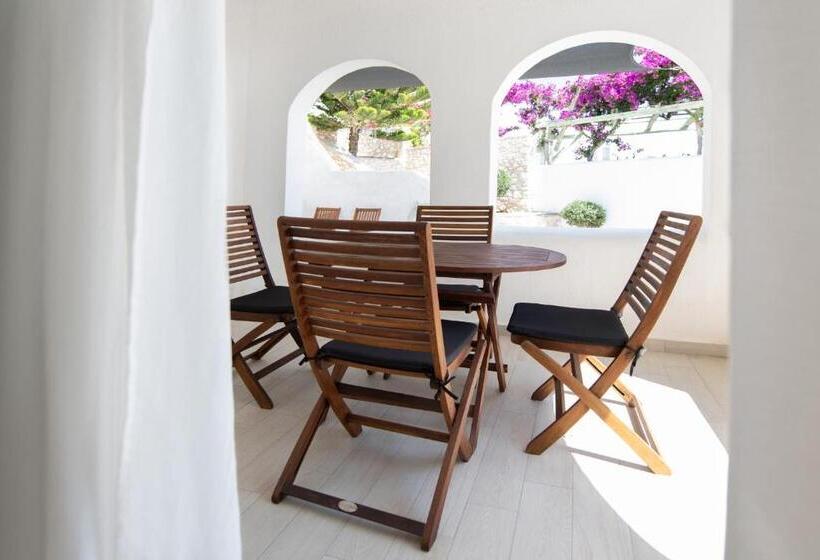 带2个卧室的套房, Paliomylos Spa