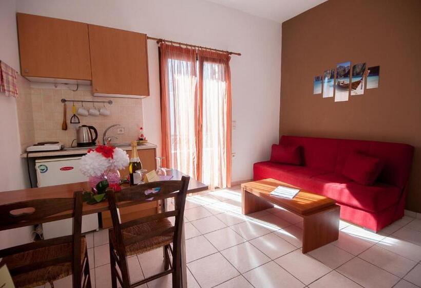 Апартаменты 1 Спальня Вид на Сад, Elounda Sunrise Apartments