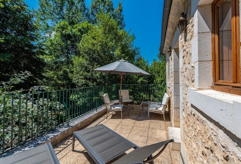 Номер Deluxe с Террасой, Moulin De Vigonac