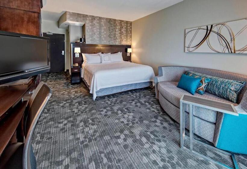 キングサイズベッドのスタンダードルーム, Courtyard By Marriott Midland