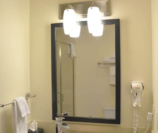 带大床的套房, Days Inn & Suites By Wyndham Milwaukee