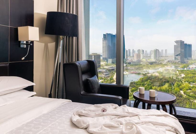 스탠다드 룸 더블 침대 2개, Sheraton Grand Incheon