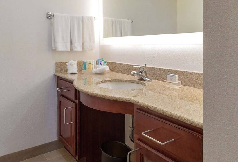 带大床的套房, Homewood Suites By Hilton Miami Airport West