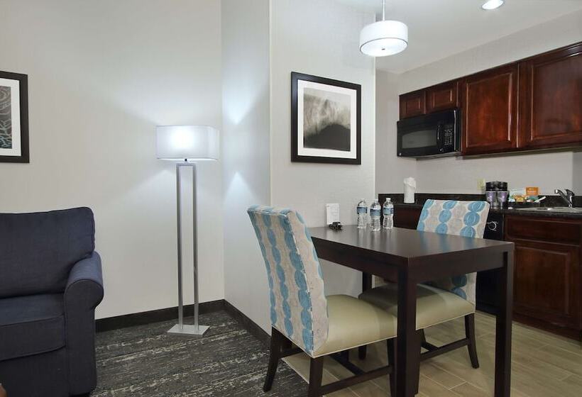 带大床的套房, Homewood Suites By Hilton Miami Airport West