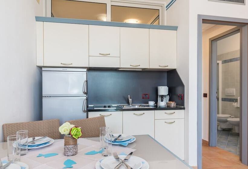 Апартаменты 1 Спальня Вид на Море с Балконом, Family Resort Del Mar