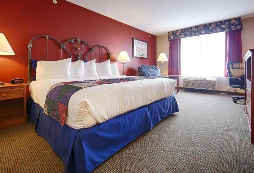 장애인을 위한 킹사이즈 침대 스탠다드 룸, Best Western Bronco Inn