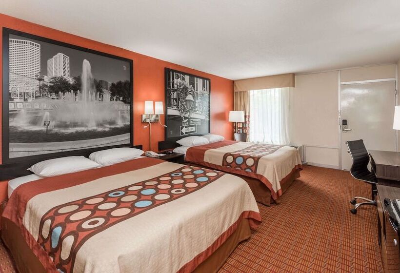 스탠다드 룸 더블 침대 2개, Super 8 By Wyndham Baton Rouge/i10