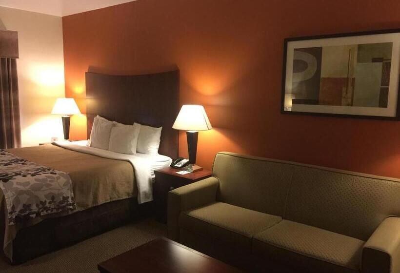 스위트 킹사이즈 침대, Sleep Inn & Suites Lawton Near Fort Sill