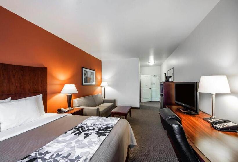 Люкс Кровать Кинг, Sleep Inn & Suites Lawton Near Fort Sill