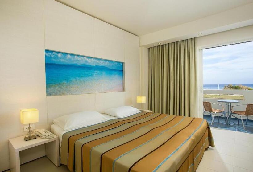 اتاق لوکس با چشم‌انداز دریا, Lindos White Hotel & Suites