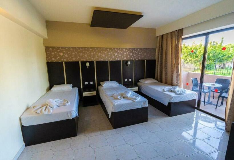 استودیو استاندارد با چشم‌انداز استخر, Rose Hotel Faliraki
