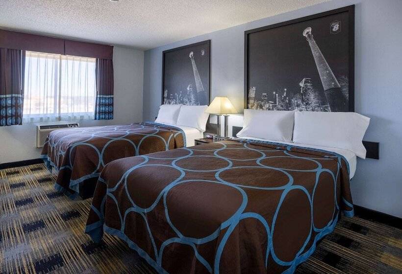 Номер Стандарт 2 Двуспальные Кровати, Super 8 By Wyndham Villa Rica
