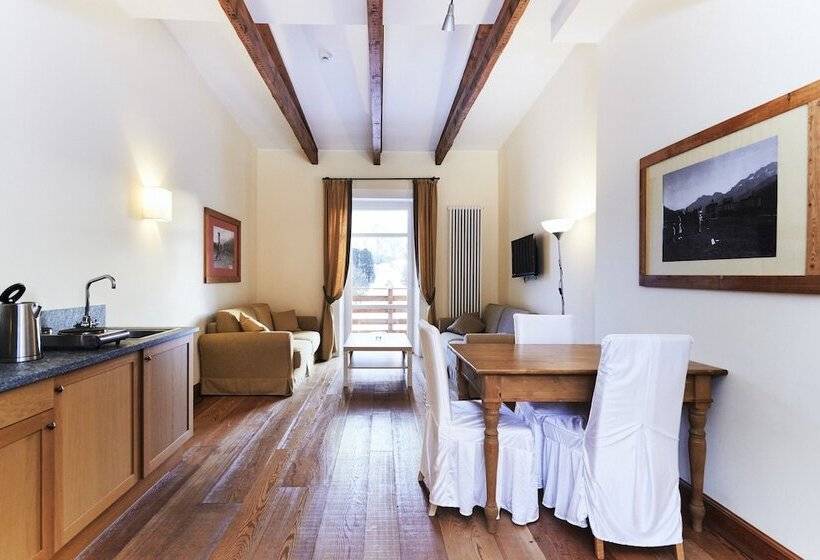 Апартаменты Deluxe 1 Спальня, Maloja Palace