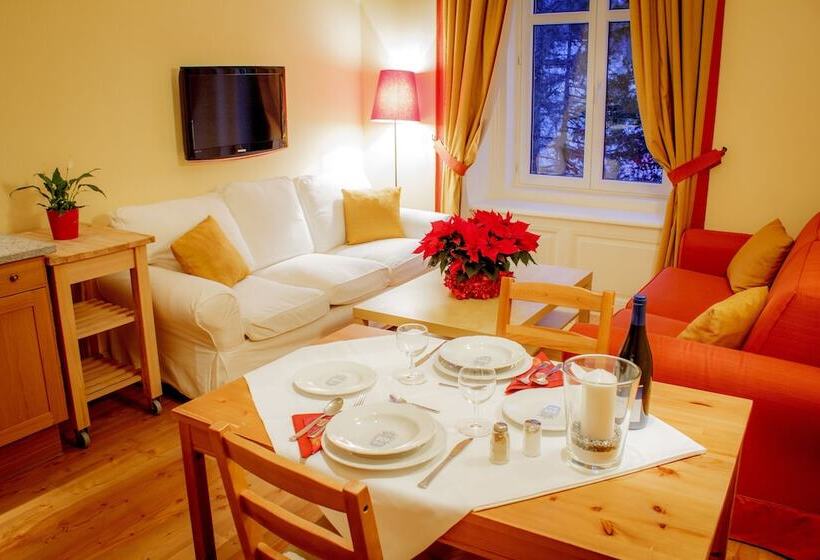 Апартаменты Deluxe 1 Спальня, Maloja Palace