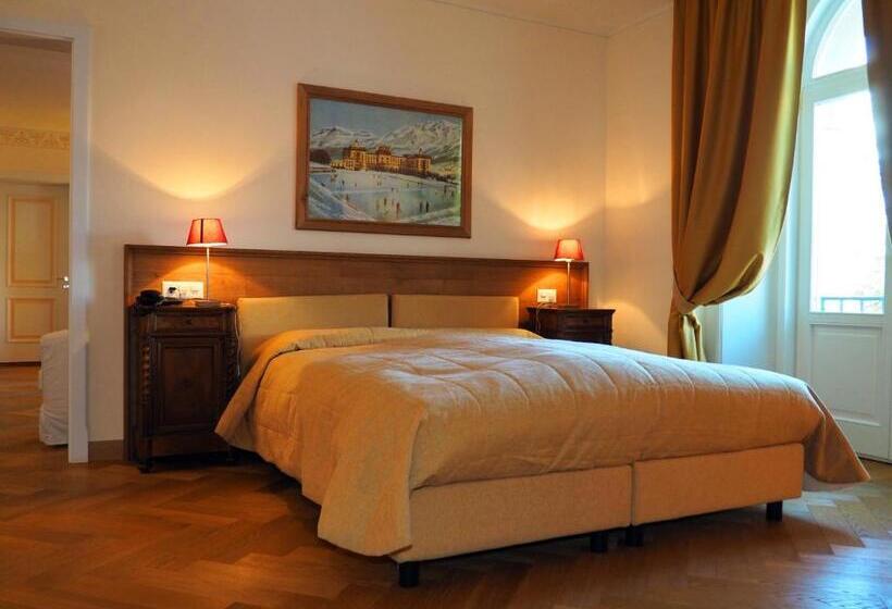 Family flat with lake view, Maloja Palace