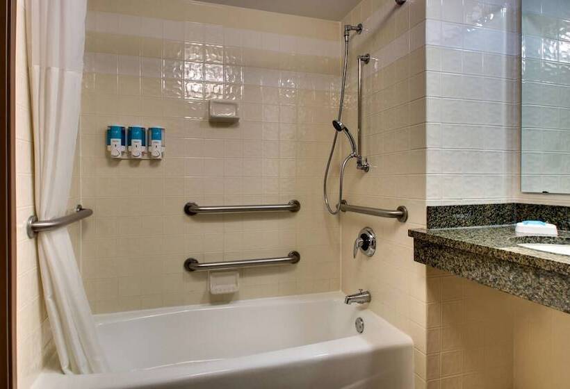 Habitació Deluxe Adaptada per a persones amb mobilitat reduïda, Drury Inn & Suites San Antonio Northwest Medical Center
