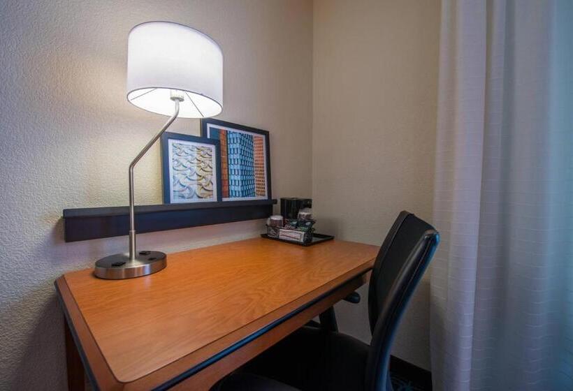 带大床的标准间, Fairfield Inn & Suites Dallas Lewisville