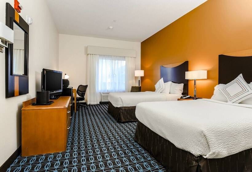 스탠다드 룸 더블 침대 2개, Fairfield By Marriott Wilkes Barre