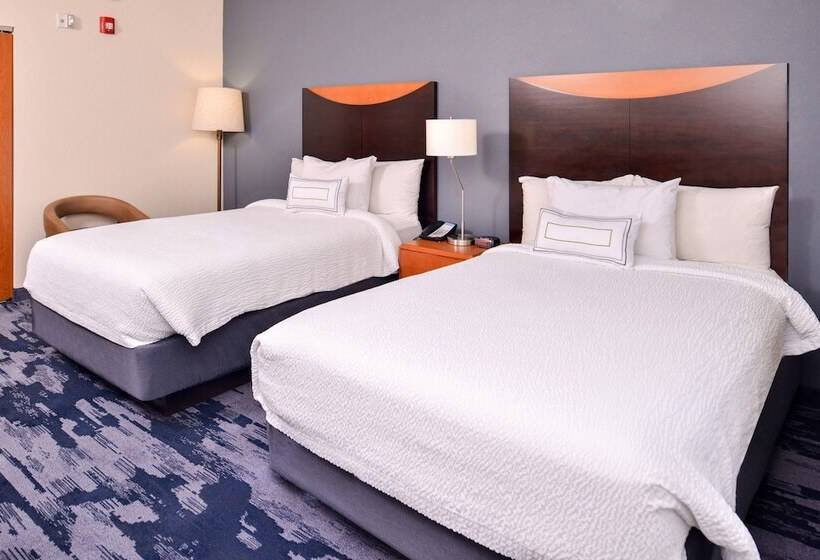 Quarto Estandar 2 Camas Casal, Fairfield Inn & Suites Raleighdurham Airport/brier Creek