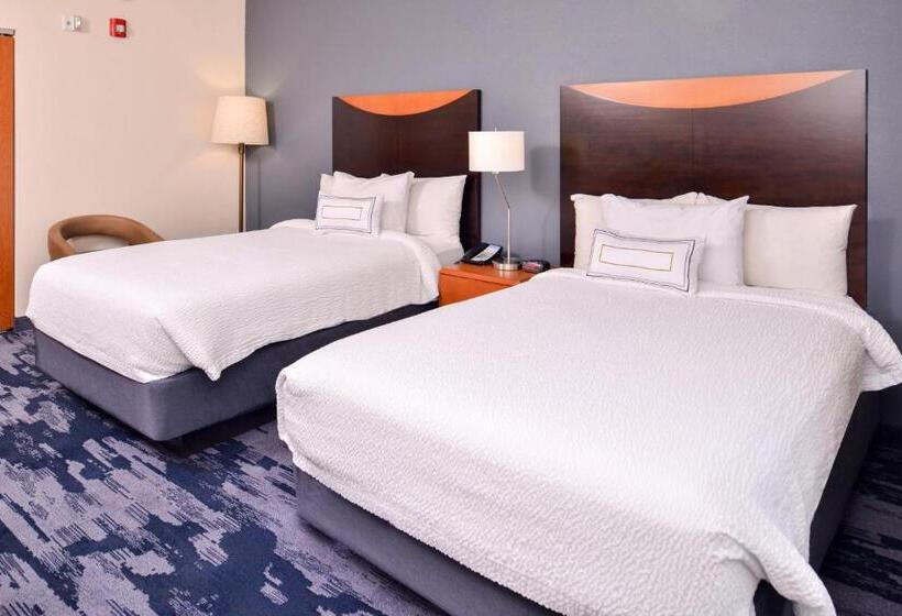 Quarto Estandar 2 Camas Casal, Fairfield Inn & Suites Raleighdurham Airport/brier Creek