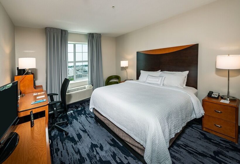 Номер Стандарт Двуспальная Кровать с Видом, Fairfield Inn And Suites By Marriott New Bedford