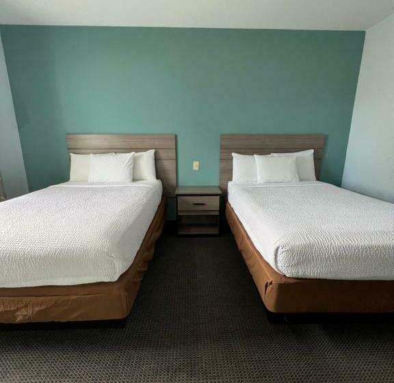 스탠다드 룸 더블 침대 2개, Americas Best Value Inn Sulphur