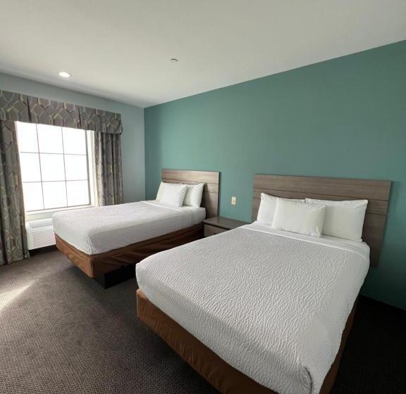 غرفه قياسيه سريرين مزدوجين, Americas Best Value Inn Sulphur