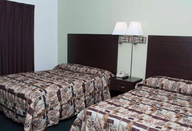 Номер Стандарт 2 Двуспальные Кровати, Travelier Motel   Macon