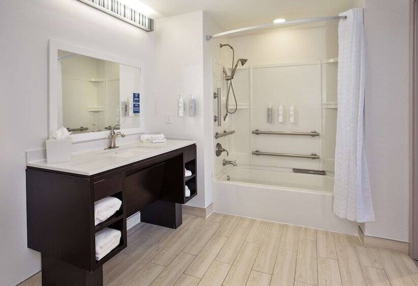 适合残疾人士使用的套间, Home2 Suites By Hilton Austin/cedar Park, Tx