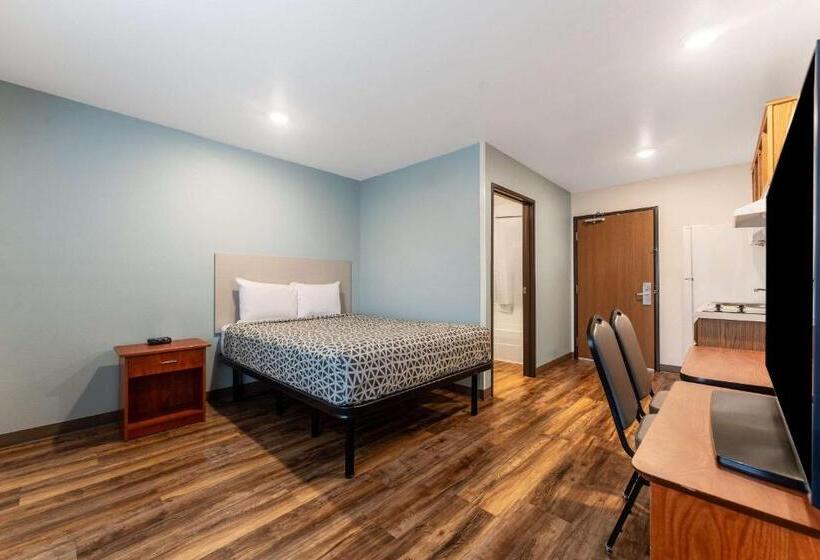 Quarto Estandar Cama Casal, Woodspring Suites Greenville Central I 85