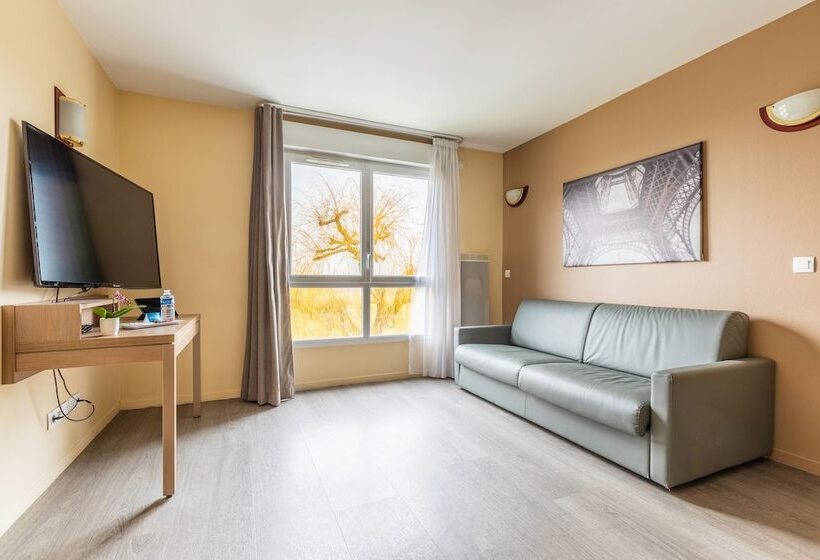 Апартаменты 2 Спальни, Zenitude Hôtel Résidences Magny Les Hameaux