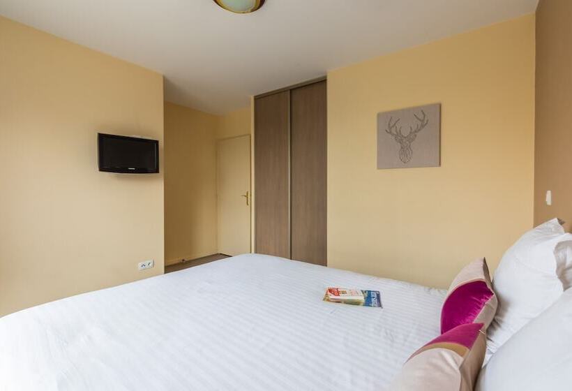 Апартаменты 2 Спальни, Zenitude Hôtel Résidences Magny Les Hameaux