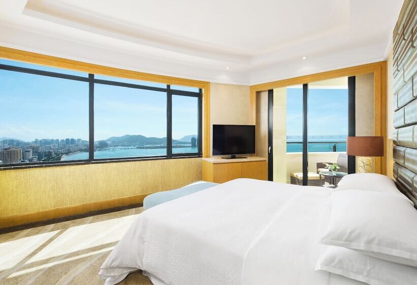 Номер Стандарт Двуспальная Кровать Вид на Море, Four Points By Sheraton Hainan, Sanya