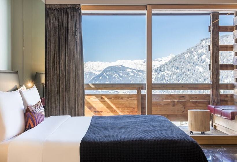 Quarto Estandar Cama Casal com Vistas, W Verbier
