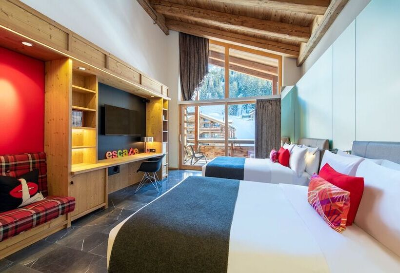 Quarto Estandar 2 Camas Casal, W Verbier