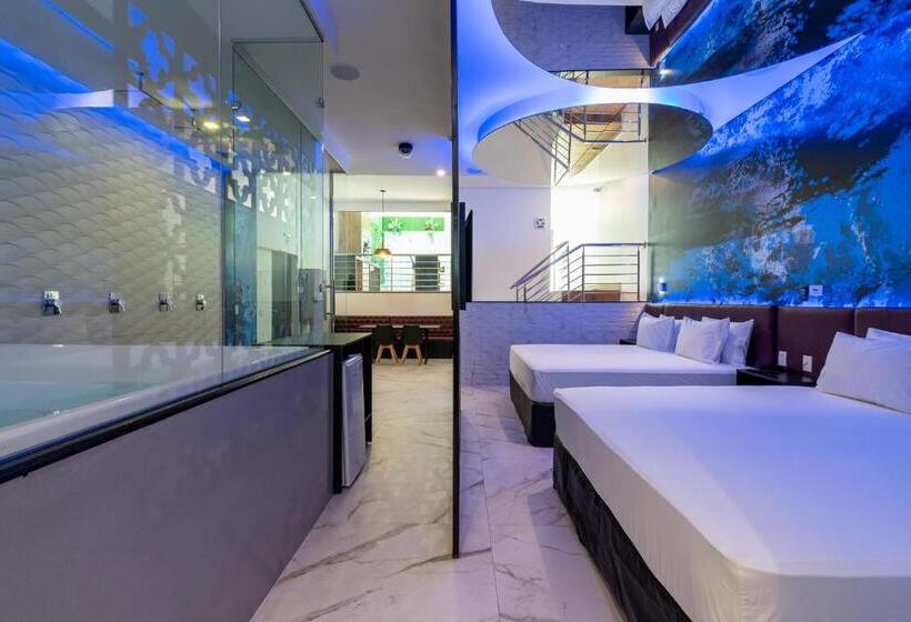 ویلای یک اتاق خوابه با استخر شنا, Drops Motel Manaus