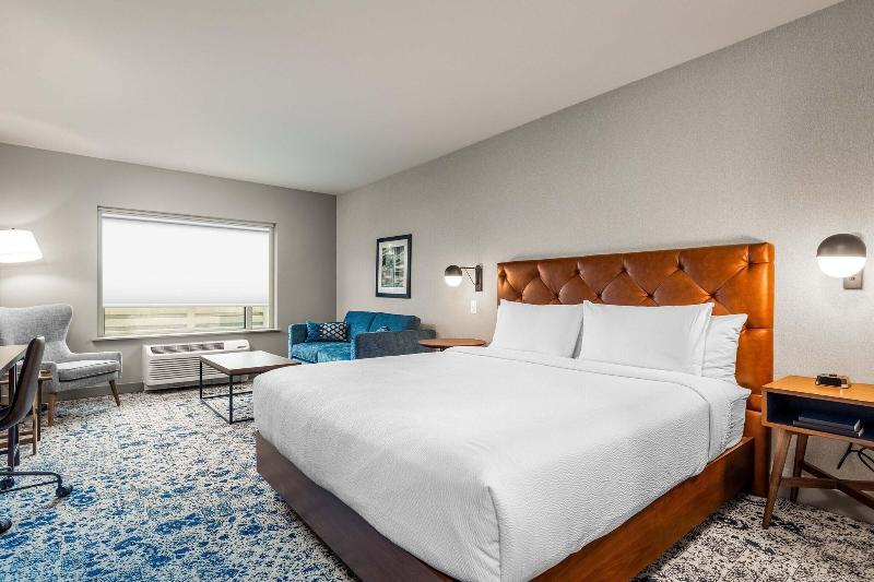 キングサイズベッドのスタンダードルーム, Four Points By Sheraton Kelowna Airport