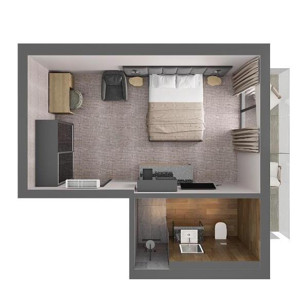 스탠다드 룸, Twins Hotel & Spa