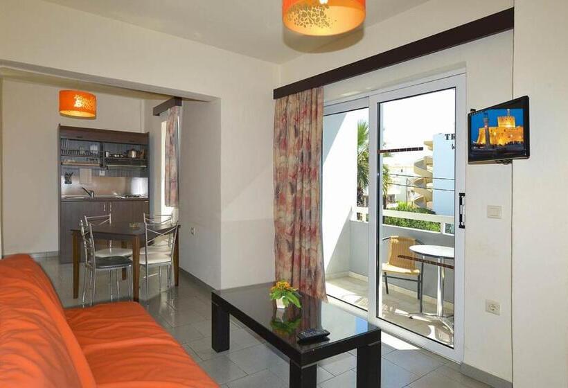 Апартаменты 2 Спальни, Ialysos City