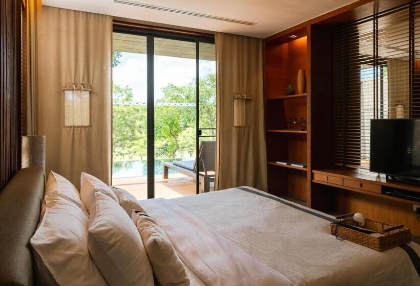 빌라 1 베드룸 - 수영장, Muthi Maya Forest Pool Villa Resort