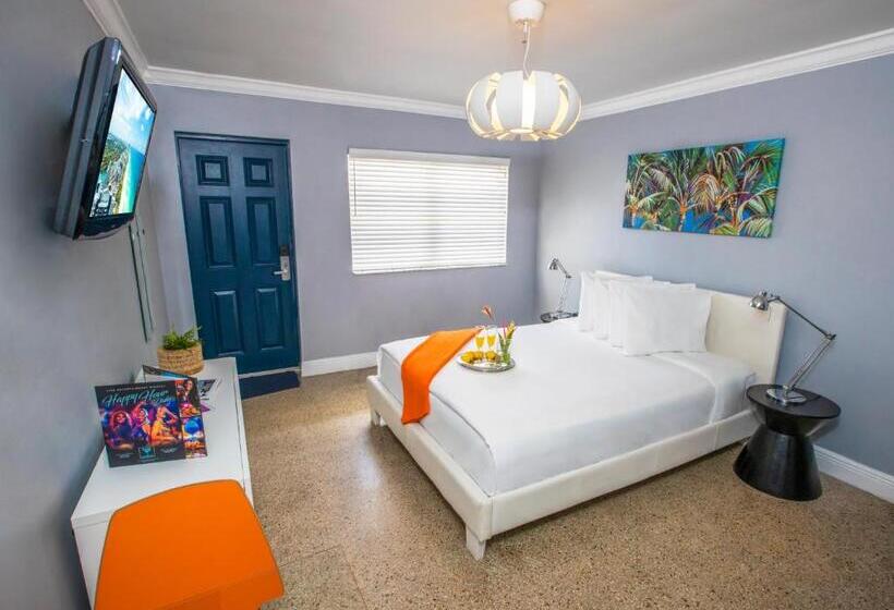 חדר סטנדרט מותאם לאדם עם מוגבלויות, Hollywood Beach Suites And