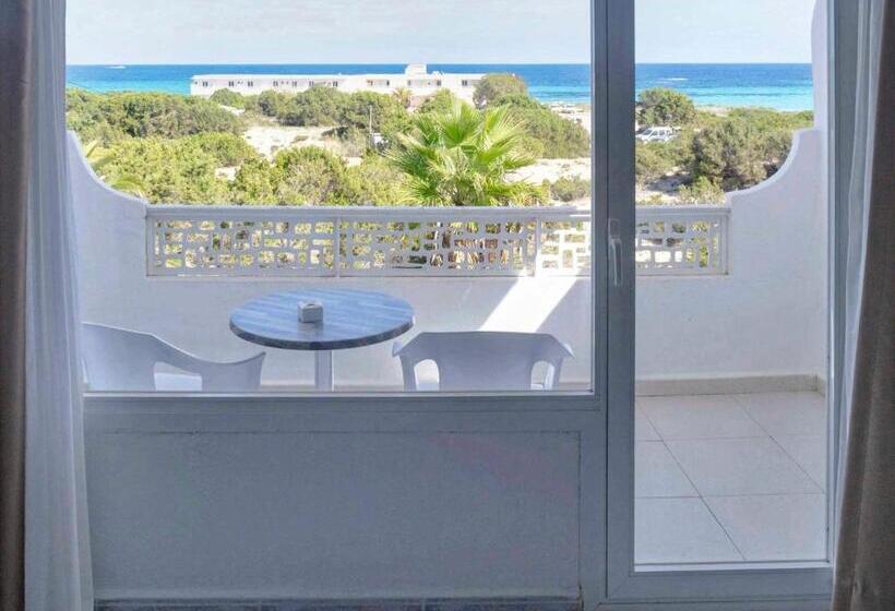 海景标准间带阳台, Roquetes Rooms  Formentera Break