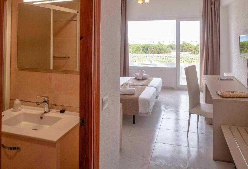 海景标准间带阳台, Roquetes Rooms  Formentera Break